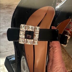 Black Patent Leather Women's Shoes